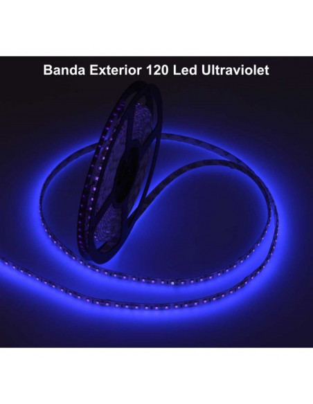 Banda Led 2835 - Ultraviolet 120led/m