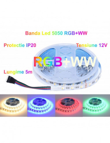 Banda Led RGBWW 5050