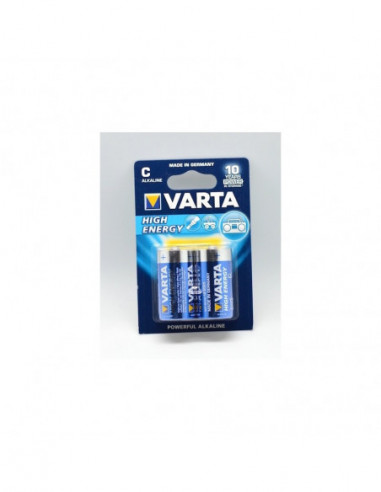 Baterie Alkalina Varta High-Energy R14 C