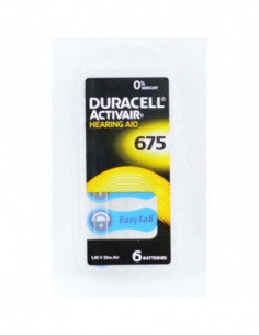 Baterii Auditive Duracell PR675