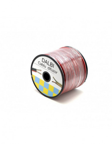 LSP-112/BR Cablu Difuzor Bifilar rosu-negru 2 x 0