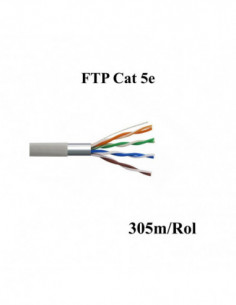 Cablu FTP Cat 5 Aliaj 8 fire x 0
