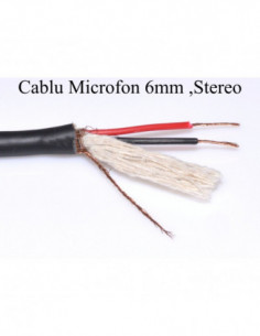 Cablu Microfon Stereo 6mm/100m