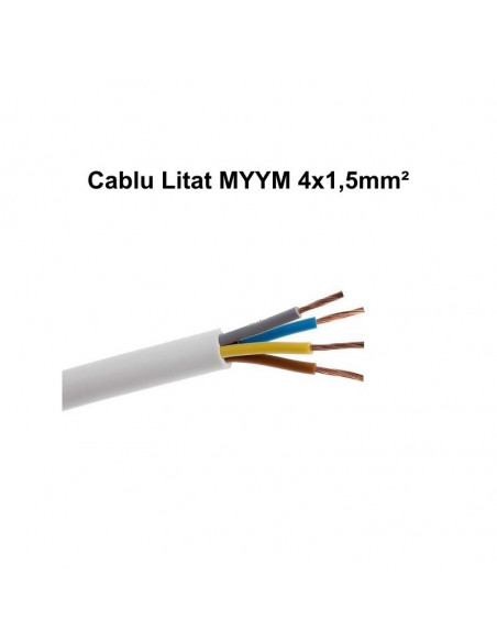 5mm² Alb MYYM Litat / 100ml