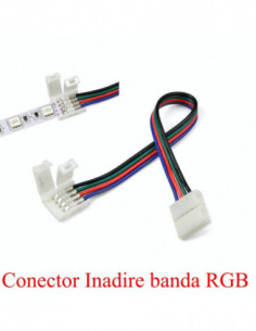 Conector Inadire Banda RGB cu 4 Fire