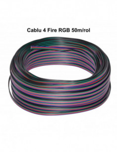 Cablu Alimentare Led RGB 4 Fire
