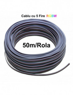 Cablu Alimentare Led RGBW 5 Fire