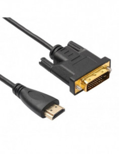 Cablu Video HDMI la DVI D 24+1/3m