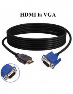 Cablu Video HDMI la VGA / 1