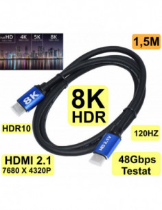 Cablu HDMI 8K HDTV 2.1V / 1