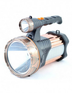 Lanterna Led Profesionala Lumina Alb/Albastra TD-T18