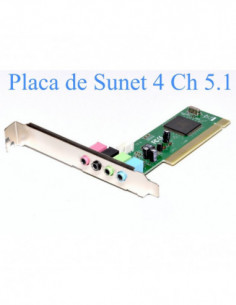 Placa de Sunet PC 5.1 pentru Calculator