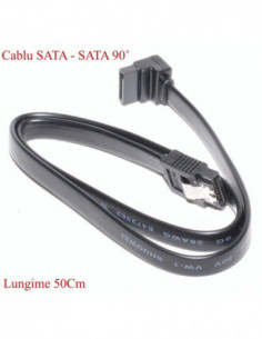 Cablu Sata - Sata 90˚ Lungime 50 cm