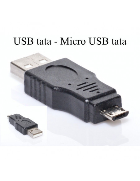 Adaptor Micro USB tata la USB tata