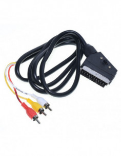 Cablu Scart la 3 RCA cu Intrerupator/1