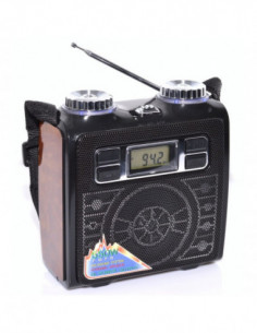 Radio Portabil Multifunctional FM cu USB/SD Card 