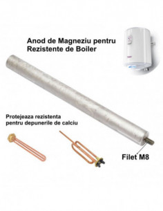 Anod M8 de Magneziu pentru Boiler Electric