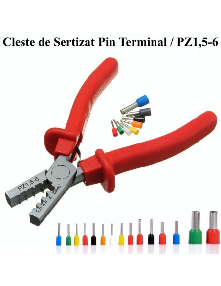 Cleste de Sertizat Pin Terminal/PZ1